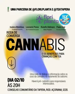Leia mais sobre o artigo Tapera recebe Roda de Conversa sobre Cannabis no tratamento do autismo