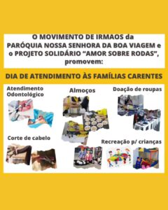 Leia mais sobre o artigo Ação social “Amor Sobre Rodas” mobiliza comunidade da Costeira em um dia de solidariedade e cuidado