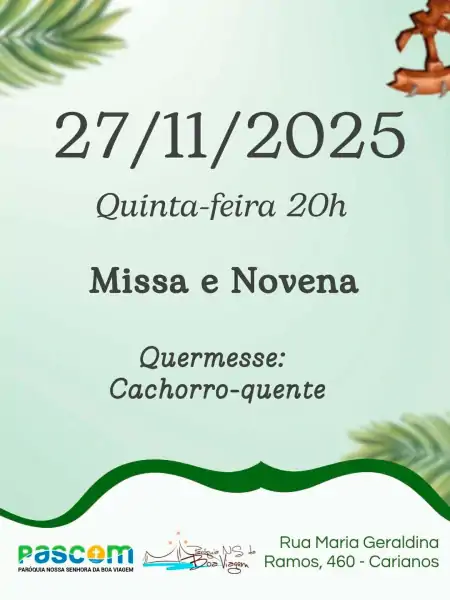 Comunidade Santa Catarina de Alexandria celebra 30ª Festa da Padroeira 2