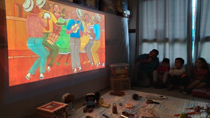 Creche da Capital trabalha o samba como expressão da identidade brasileira 1