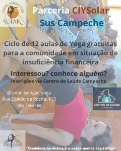 Leia mais sobre o artigo Projeto oferece aulas gratuitas de yoga para a comunidade do Campeche e Rio Tavares