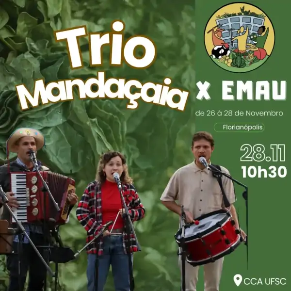 X EMAU e Rede Semear celebram 10 anos com Feira Festiva no CCA/UFSC nesta sexta-feira 3