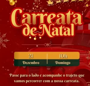 Leia mais sobre o artigo Carreata do Gemada acontece neste sábado com programação natalina no Sul da Ilha