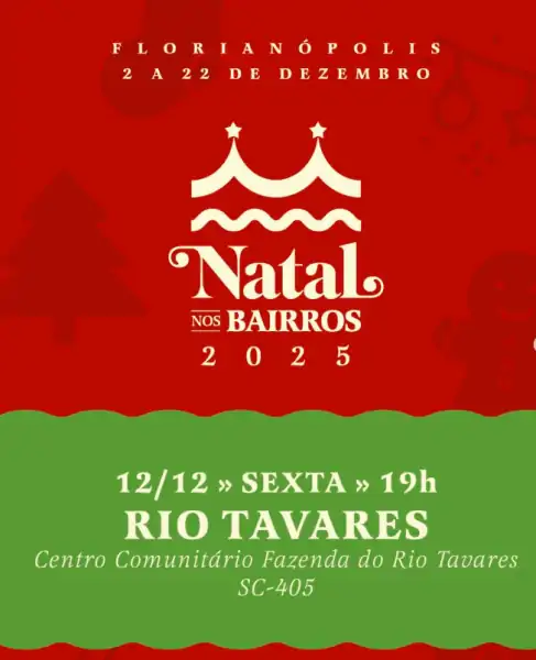 Conselho Comunitário da Fazenda do Rio Tavares recebe edição do Natal nos Bairros nesta quinta-feira (12) 1