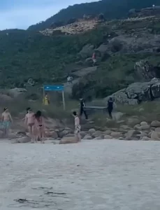 Leia mais sobre o artigo Corpo de homem é encontrado dentro de mala na Praia do Santinho, em Florianópolis