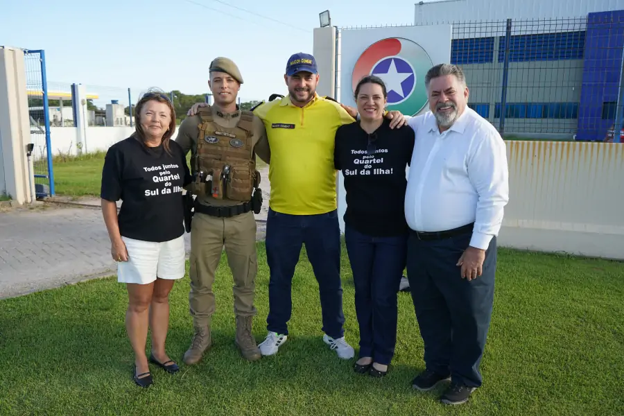 Deputado Sérgio Motta destina R$ 1,2 milhão para a segurança pública do Sul da Ilha e reforça projeto de novo quartel da PM 1