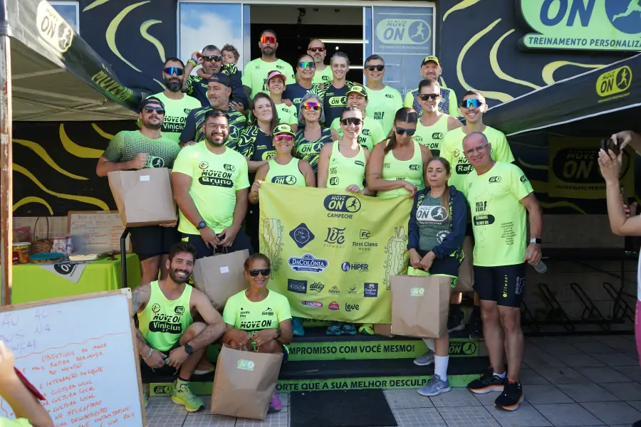 Grupo da Academia Move On leva a cultura do Sul da Ilha para a São Silvestre 2025 8