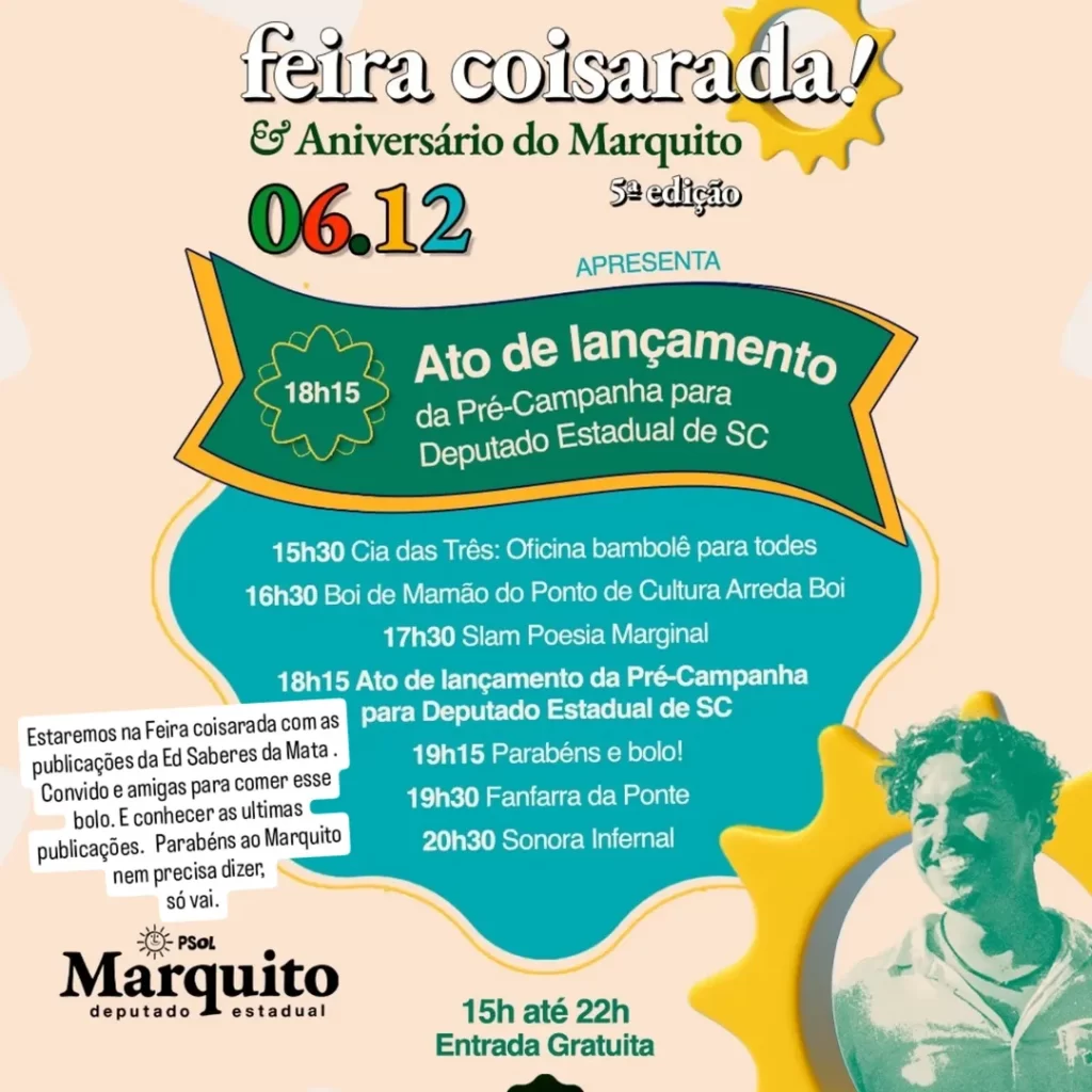 Feira Coisarada realiza 5ª edição neste sábado (06), no Rio Tavares 1