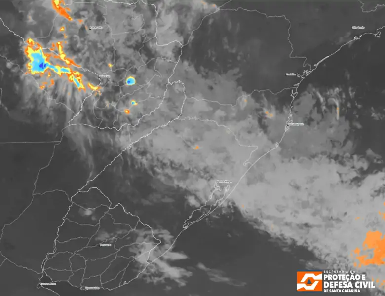 Instabilidade retorna e há risco de temporais em Santa Catarina nesta quarta-feira (24) 1