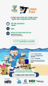 Leia mais sobre o artigo 7º Limpa Praia mobiliza comunidade no Pântano do Sul neste sábado (10)