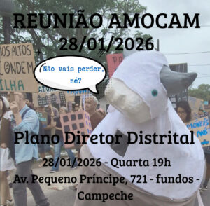 Amocam promove reunião comunitária para debater o Plano Diretor Distrital do Campeche 7
