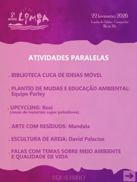 5º Mutirão Lomba Limpa promove ação ambiental e atividades comunitárias na Lomba do Sabão 7