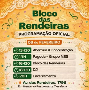 Bloco das Rendeiras anima a Lagoa da Conceição neste domingo (8) 16