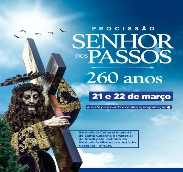 260ª Procissão do Senhor dos Passos acontece nos dias 21 e 22 de março 1