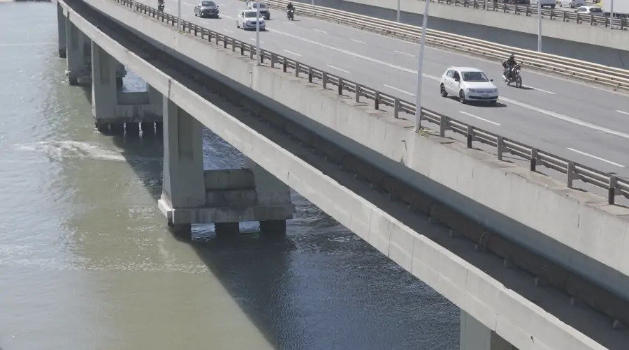 CASAN inicia trabalhos para interligação da nova adutora da Ponte Pedro Ivo neste sábado 1