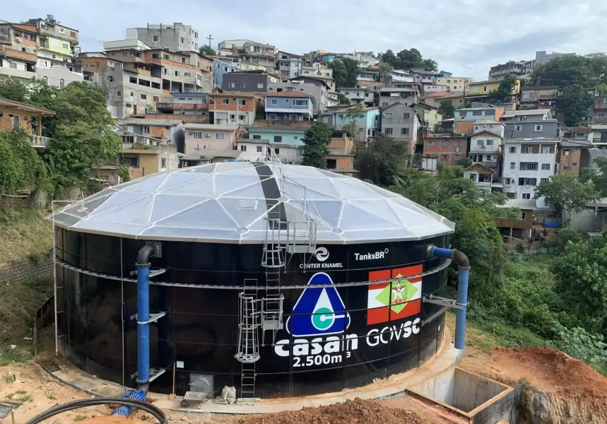 CASAN investe mais R$ 5 milhões em reservatório para Florianópolis 1