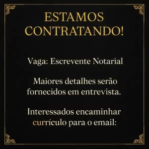 Cartório do Campeche abre vaga para Escrevente Notarial com exigência de experiência 7