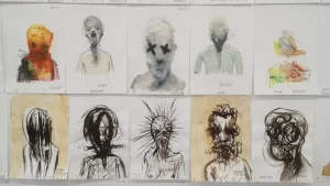 Cinco mil desenhos abrem o calendário expositivo da Fundação Cultural Badesc 1