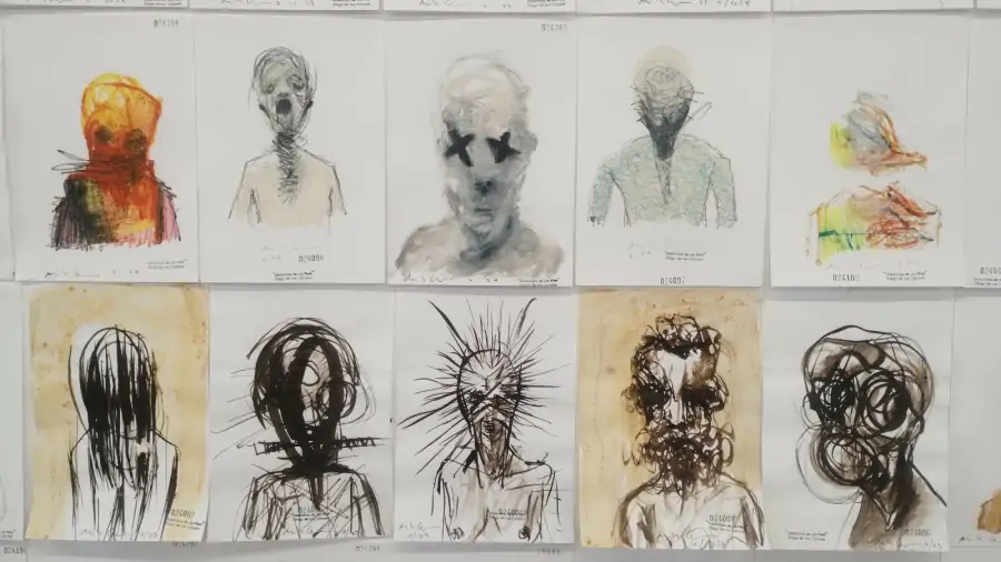 Cinco mil desenhos abrem o calendário expositivo da Fundação Cultural Badesc 1