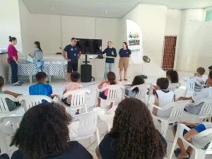 Leia mais sobre o artigo Crianças do Bairro Monte Verde participam de evento em alusão ao Dia da Água