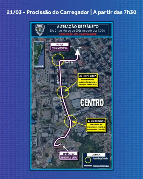 Feriadão de aniversário de Florianópolis terá alterações no trânsito entre os dias 21 e 23 3