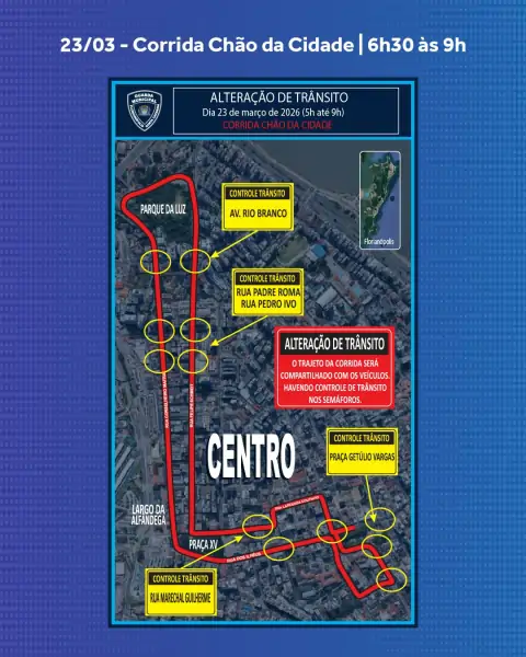 Feriadão de aniversário de Florianópolis terá alterações no trânsito entre os dias 21 e 23 2