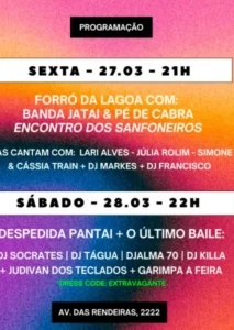 Pantai realiza final de semana de despedida oficial com programação musical em Florianópolis 11