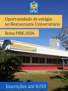 Leia mais sobre o artigo Restaurante Universitário da UFSC abre vaga de estágio para estudantes