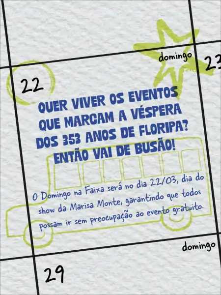 Transporte coletivo será gratuito neste domingo para público da Maratona Cultural em Florianópolis 2