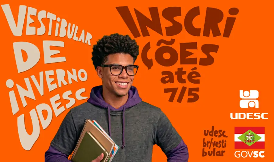 Udesc abre inscrições para mais de mil vagas no Vestibular de Inverno 2026 1