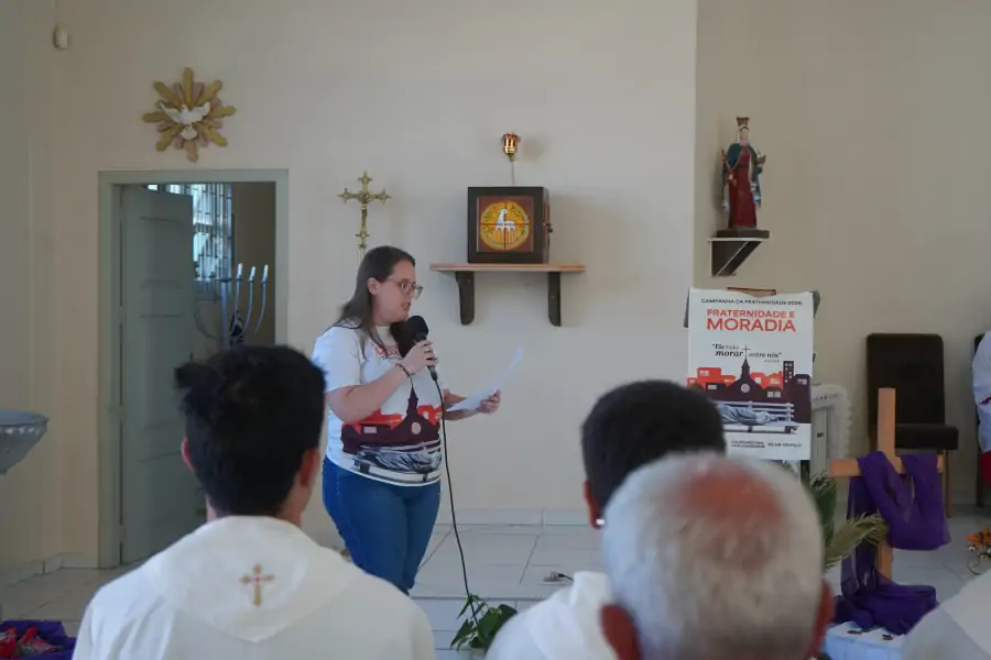 Comunidade Senhor Bom Jesus do Rio Tavares acolhe jovens da “Trilha com o Carmelo” com café da manhã e celebração 4 Comunidade Senhor Bom Jesus do Rio Tavares acolhe jovens da “Trilha com o Carmelo” com café da manhã e celebração 4