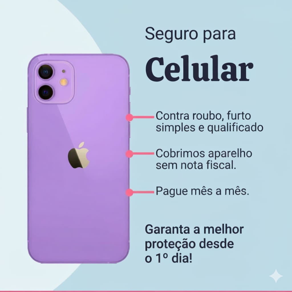 Seguro para celular está disponivel para o Sul da Ilha 1