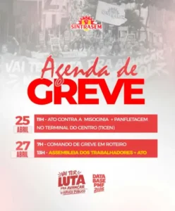 Servidores mantêm mobilização e divulgam agenda de greve em Florianópolis 10