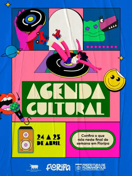 Agenda Cultural movimenta Florianópolis com atrações gratuitas e eventos em diversos bairros neste fim de semana 1