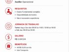 Auxiliar Operacional - Bairro Carianos 22