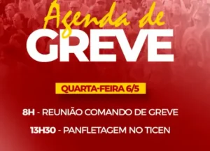 Grevistas realizam reunião e panfletagem no TICEN nesta quarta-feira em Florianópolis 16