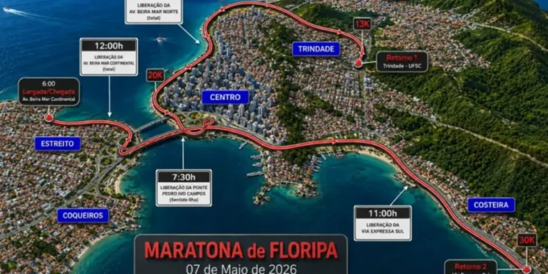 Home 19 Maratona Internacional altera trânsito em Florianópolis neste domingo