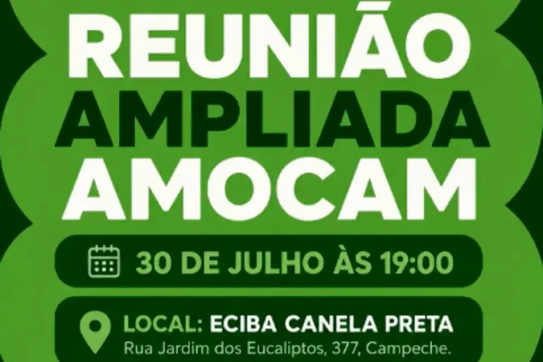 AMOCAM realiza reunião ampliada para apresentar nova diretoria e ouvir a comunidade