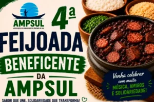 AMPSUL promove 4ª Feijoada Beneficente no Pântano do Sul em agosto