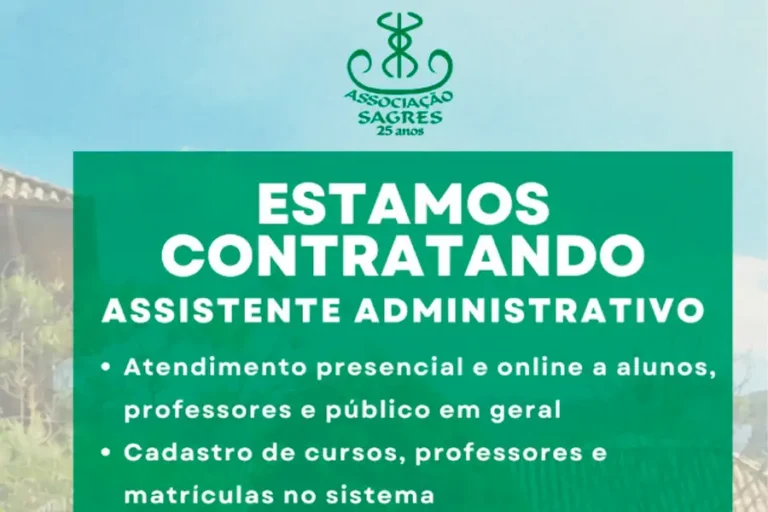 Assistente Administrativo – Sagres Campeche
