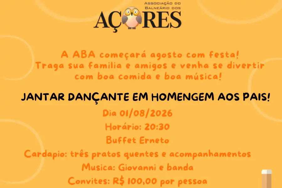 Associação do Balneário dos Açores promove jantar dançante em homenagem ao Dia dos Pais 1