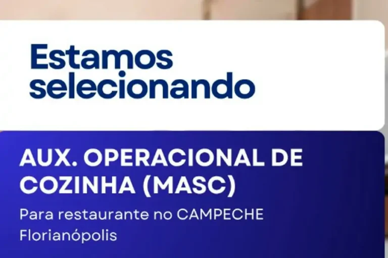 Auxiliar Operacional de Cozinha