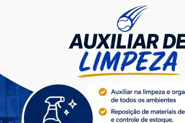 Home 41 Auxiliar de Limpeza – Campeche