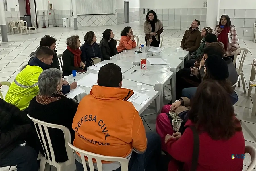 Entidades do Sul da Ilha unem forças para discutir segurança pública e preparação para eventos climáticos 3 Entidades do Sul da Ilha unem forças para discutir segurança pública e preparação para eventos climáticos 3
