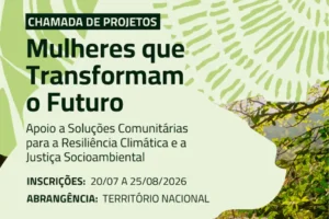 Leia mais sobre o artigo Fundo Casa abre edital de R$ 2,1 milhões para projetos liderados por mulheres em todo o Brasil