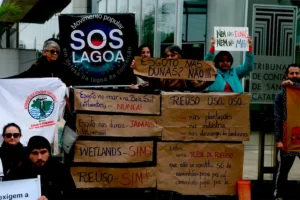 Moradores da Lagoa da Conceição