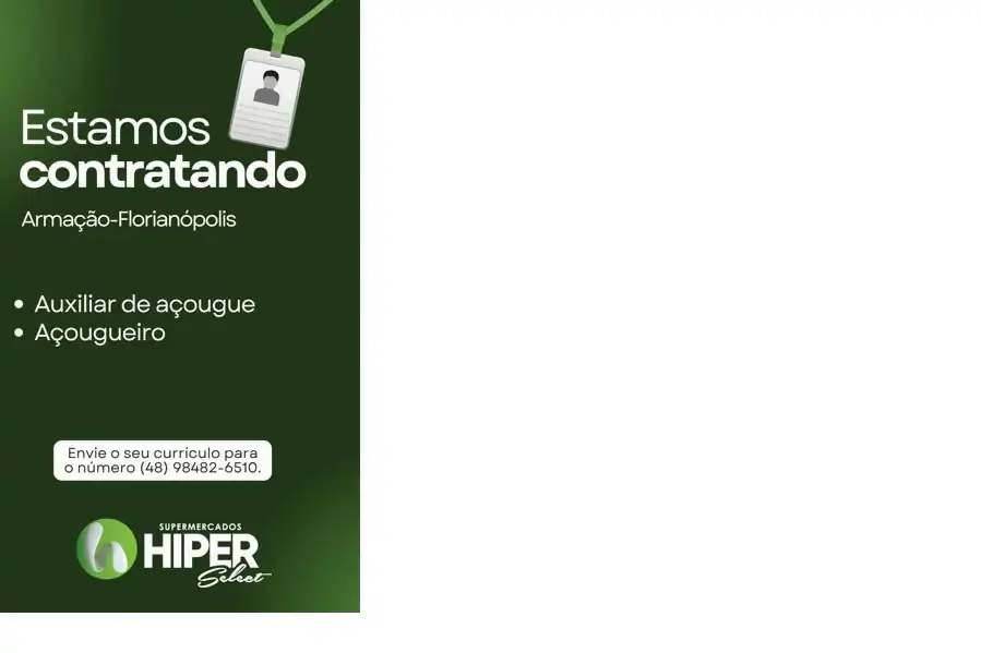 Vaga de Emprego - Armação – Florianópolis 1 Vaga de Emprego - Armação – Florianópolis 1