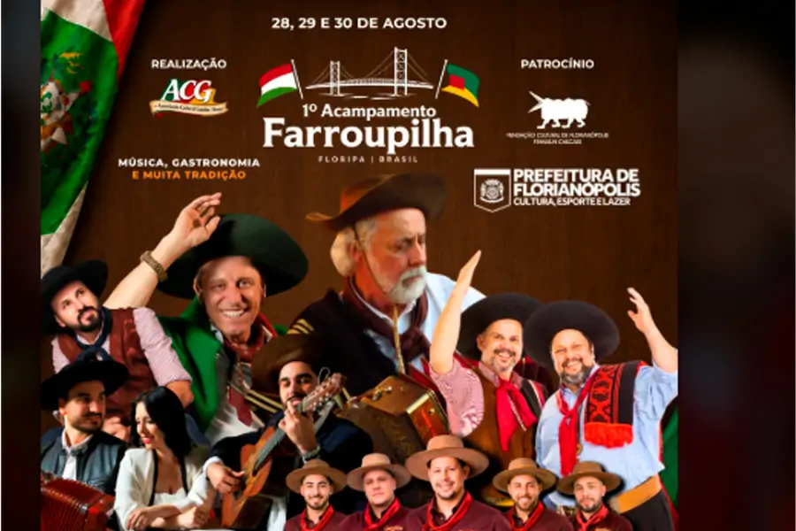 1º Acampamento Farroupilha de Florianópolis reúne grandes nomes da música gaúcha neste fim de semana 1