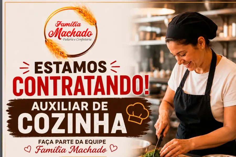 Auxiliar de Cozinha – Campeche 1 Auxiliar de Cozinha – Campeche 1