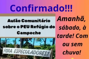 Comunidade realiza encontro neste sábado para discutir projeto urbanístico no Rio Tavares